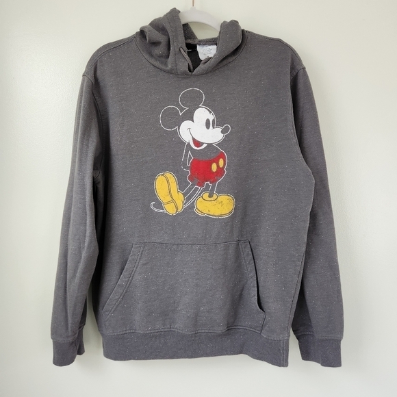 Vintage Style Mickey Mouse Hoodie Size Medium - Picture 1 of 6